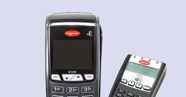 Платежный электронный терминал Ingenico ICT250 3G с клавиатурой IPP220